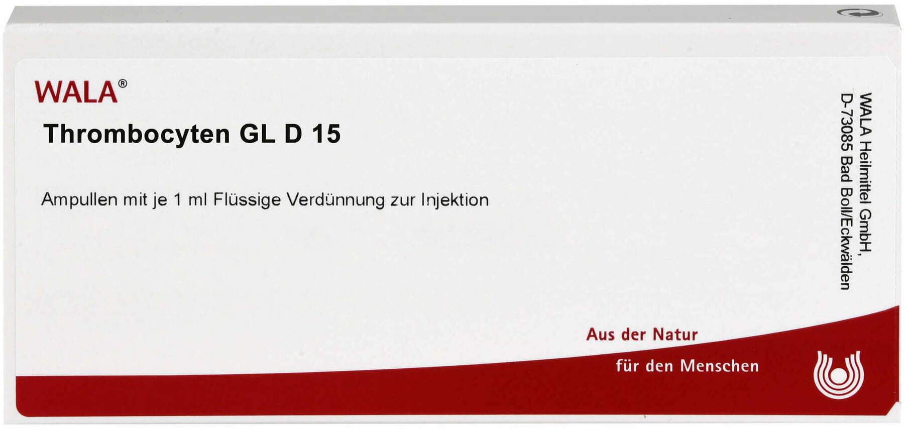 Thrombocyten Gl D 15 Ampullen
