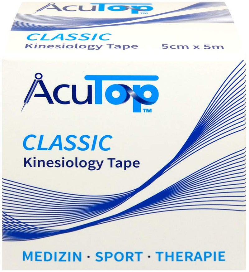 AcuTop Kinesiologie Tape Classic dunkelblau 5 cm x 5 m