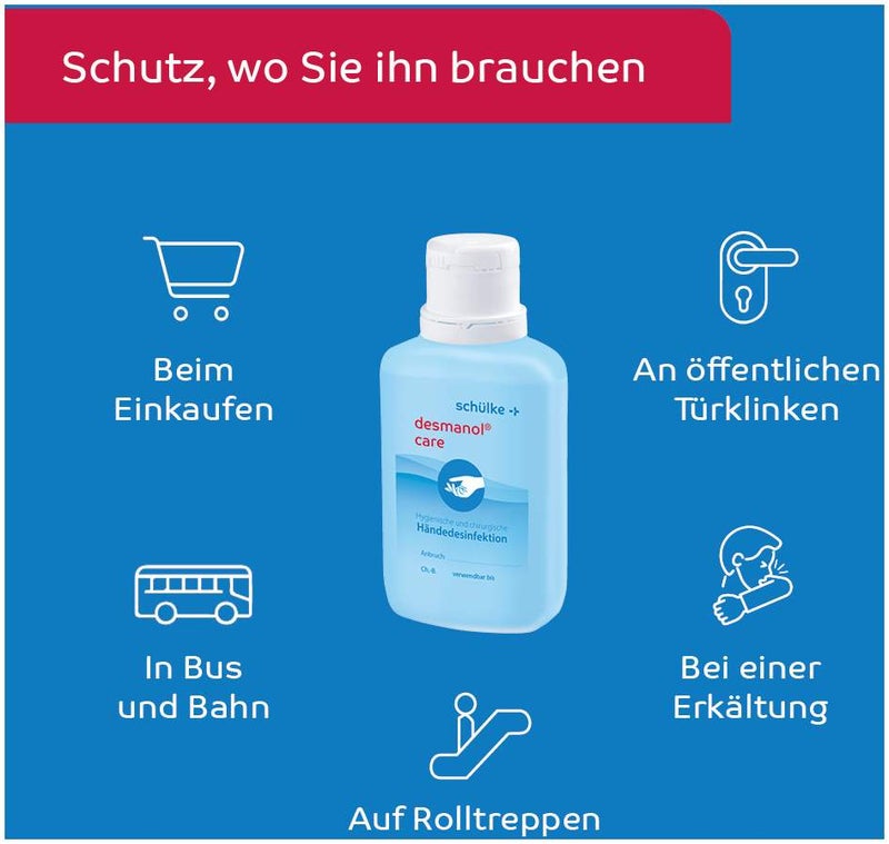 Desmanol Care Hyclick Alkoholische Händedesinfektion 500 ml