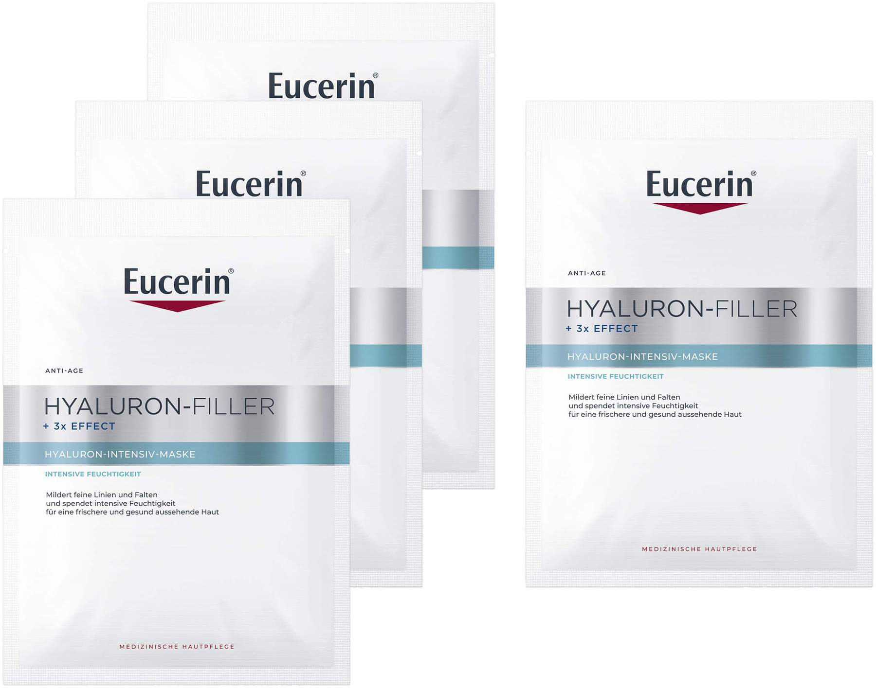 Eucerin Anti Age Hyaluron Filler Intensiv Maske 3 + 1 gratis