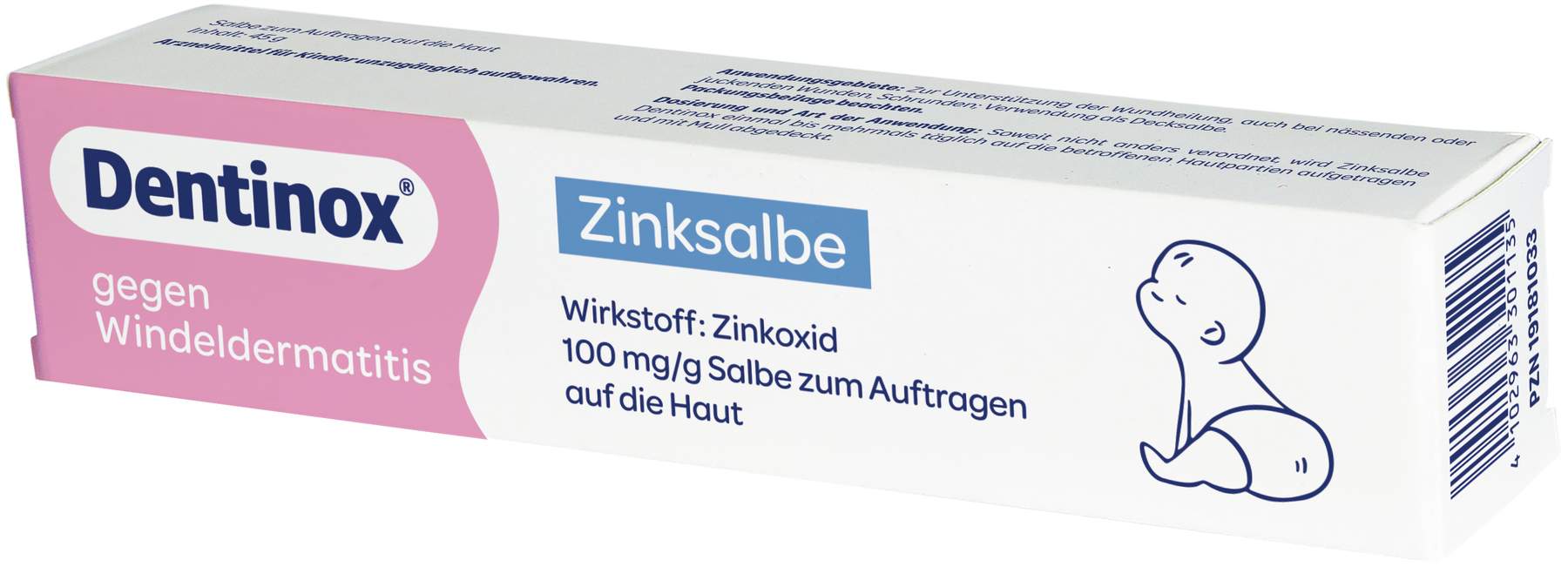 Dentinox Zinksalbe 45 g