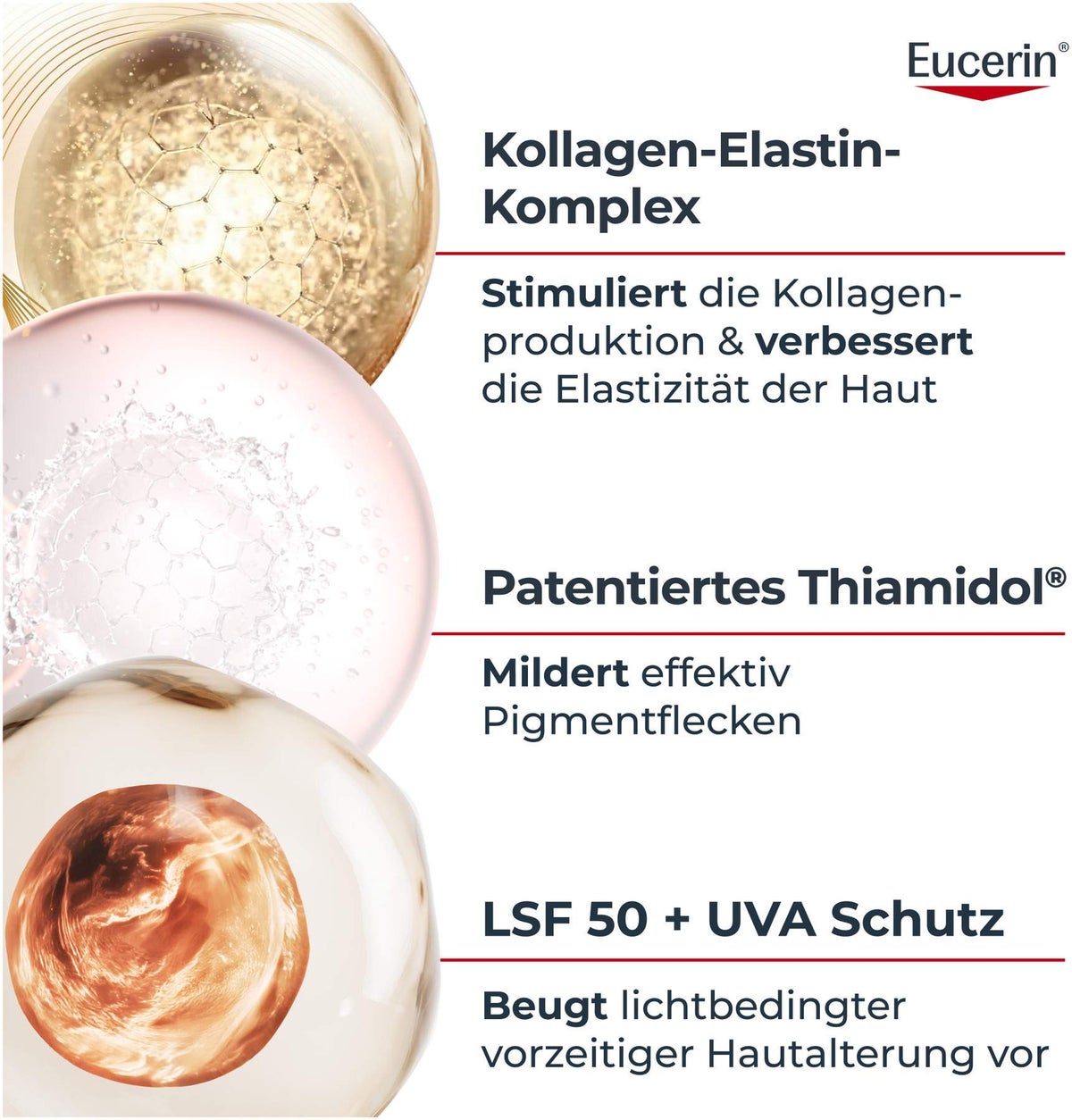 Eucerin Hyaluron-Filler + Elasticity Ultraleicht Tag LSF50 50 ml Creme