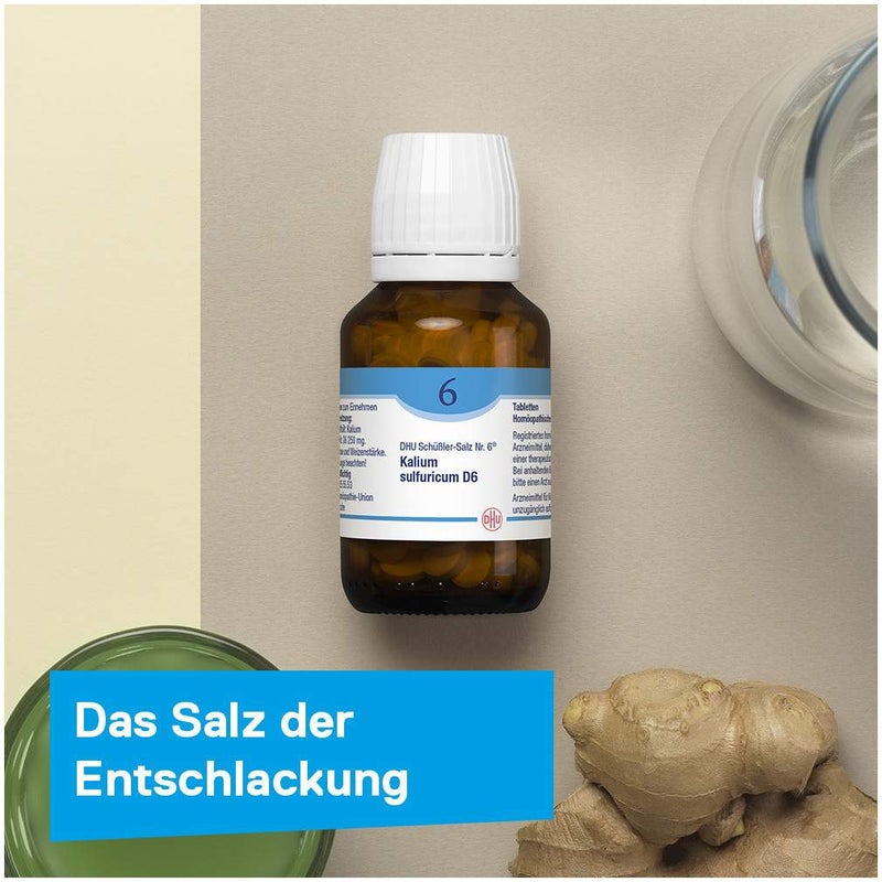 Dhu Schüßler-Salz Nr. 6 Kalium Sulfuricum D6 900 Tabletten