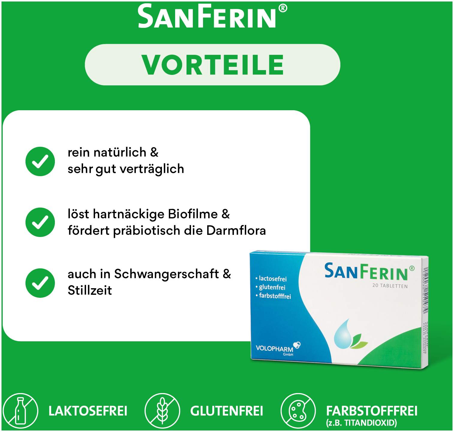 Sanferin Tabletten 80 Stück