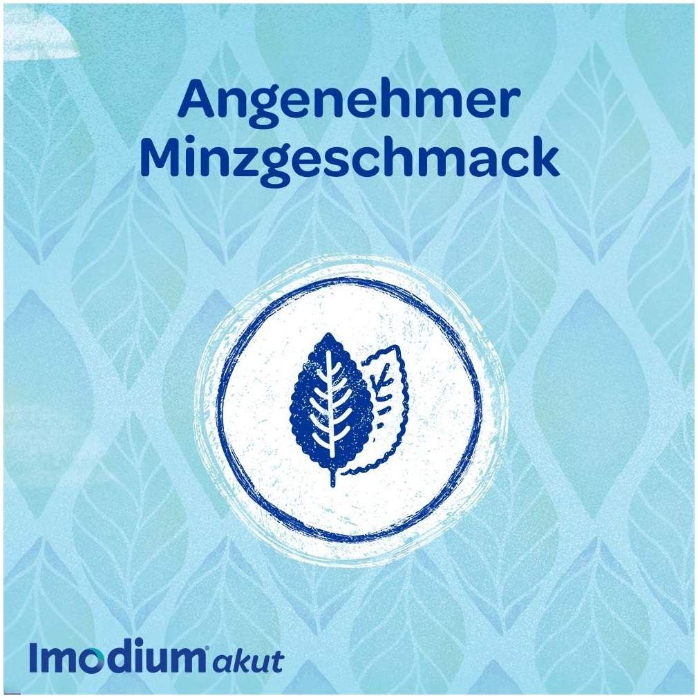 Imodium akut lingual 2 mg 12 Schmelztabletten