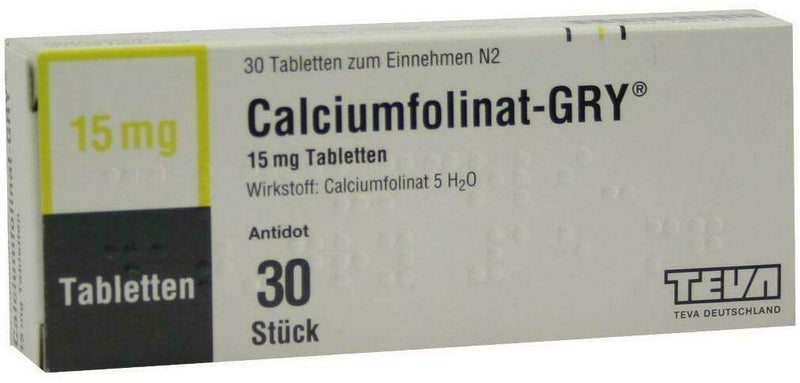 Calciumfolinat Gry 15 30 Tabletten