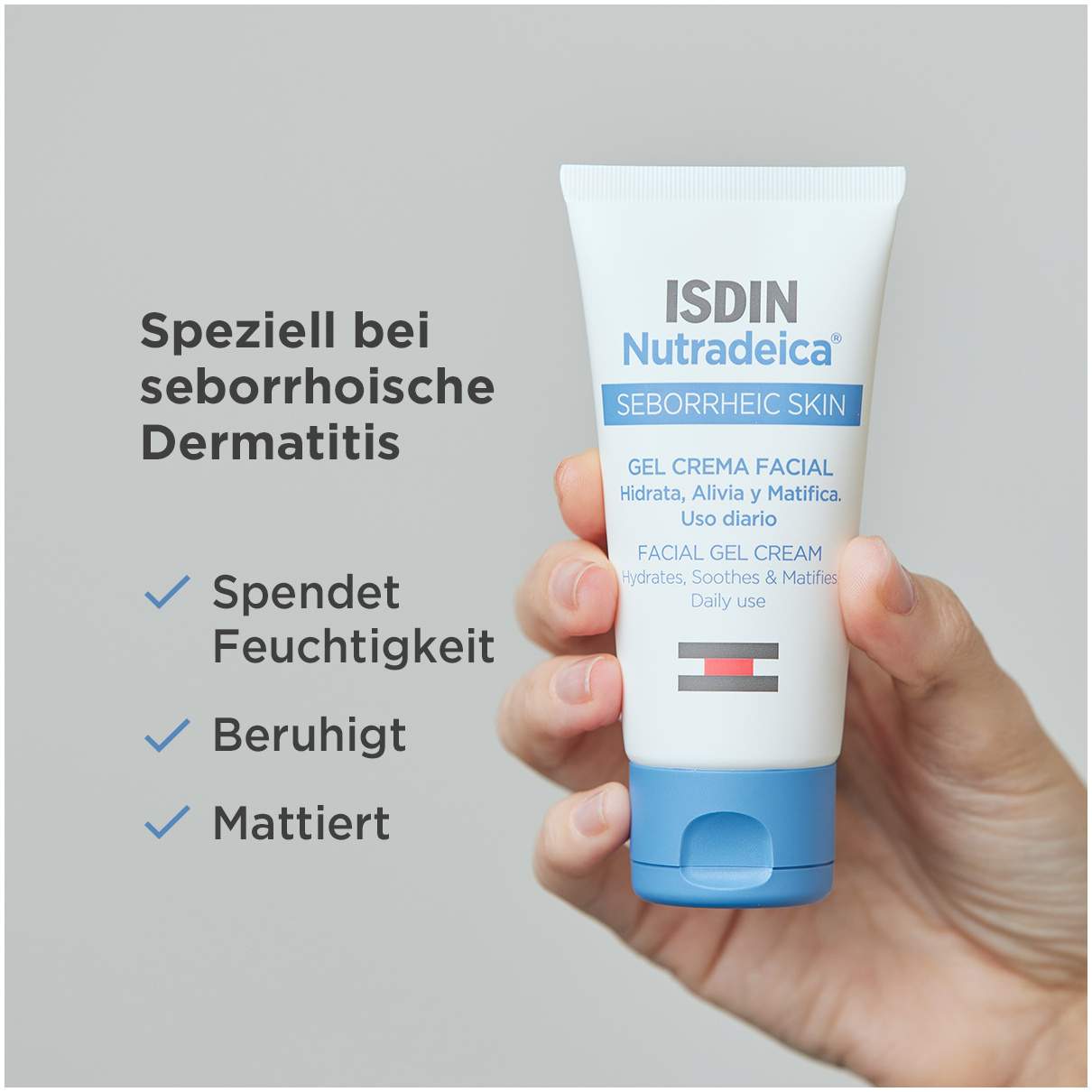 Isdin Nutradeica Gel-Creme Gesicht 50 ml