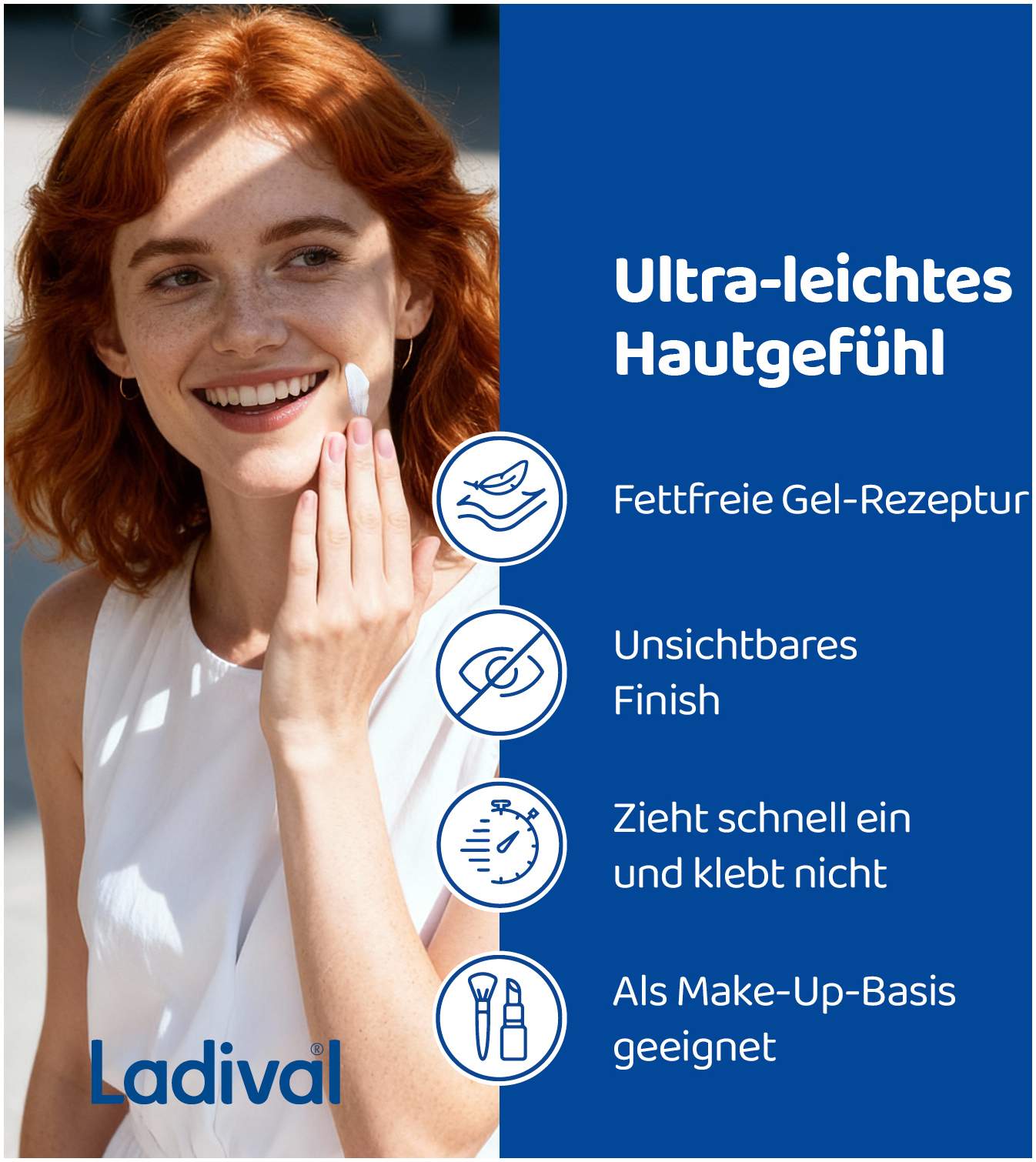 Ladival allergische Haut Sonnenschutz-Gel Gesicht LSF 30 50 ml