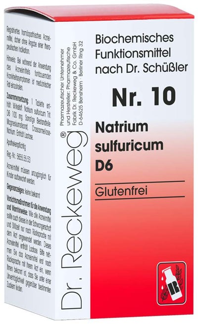 Biochemie 10 Natrium Sulfuricum D 6 Tabletten