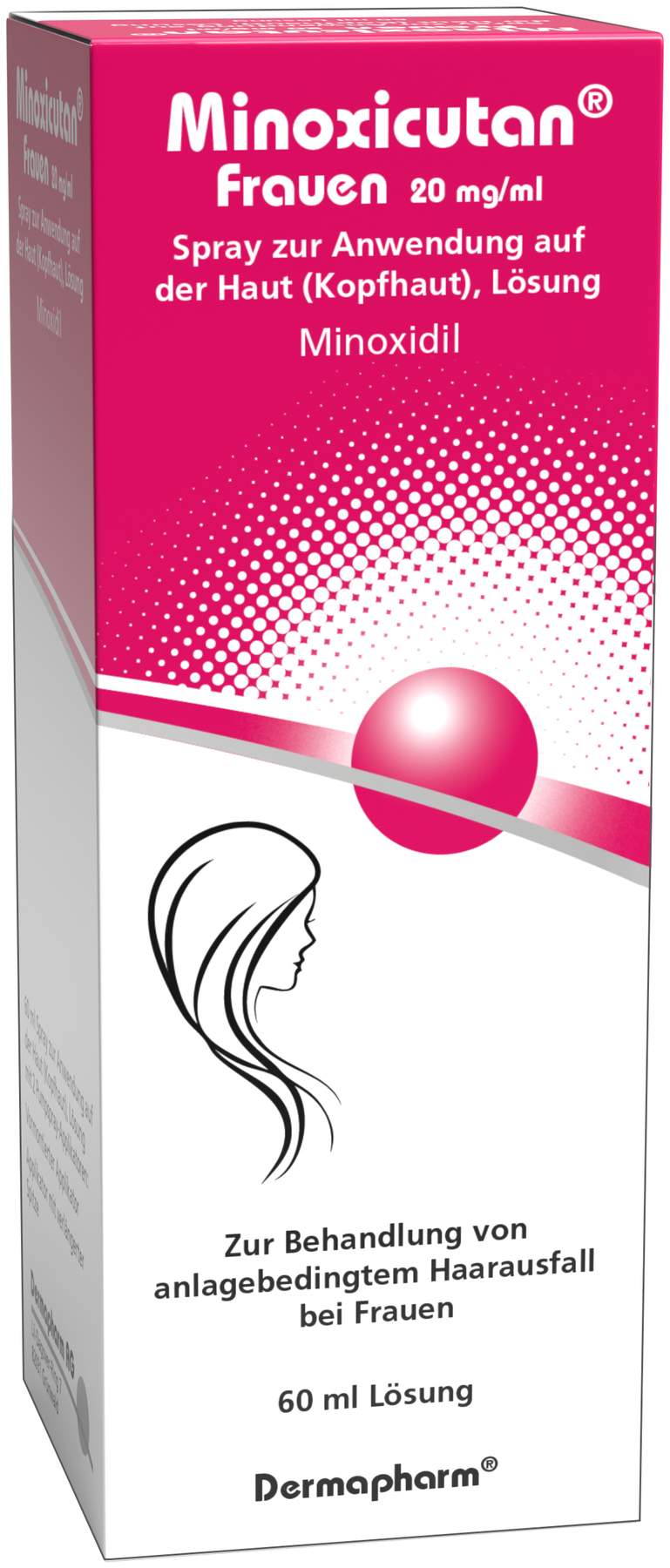 Minoxicutan  Frauen 20 mg Je ml Spray 60 ml