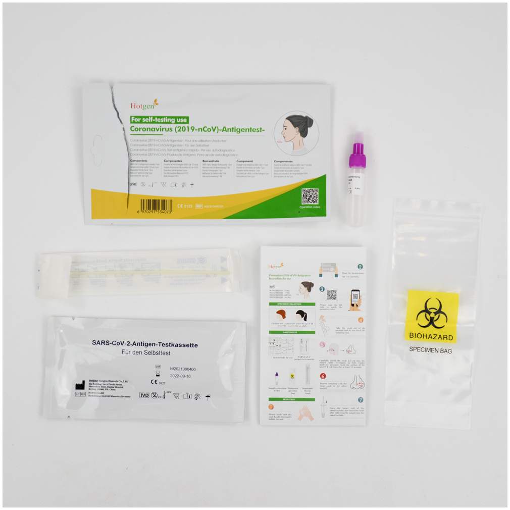 Hotgen Coronavirus Antigentest zur Laienanwendung 1 Stück