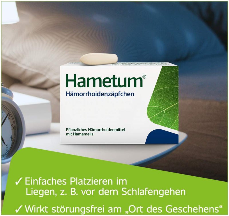 Hametum Hämorrhoidenzäpfchen 10 Stück