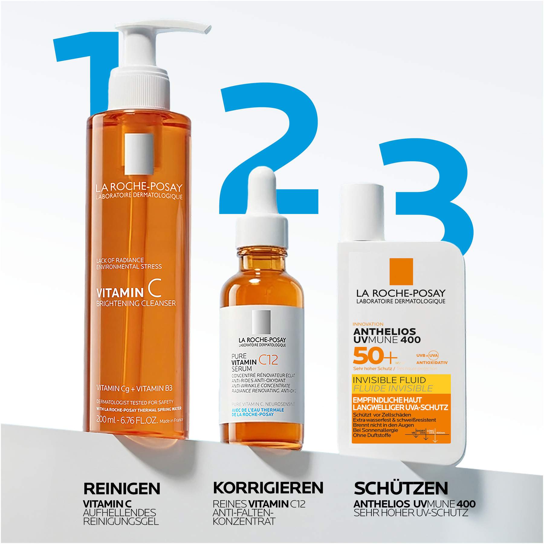 La Roche Posay Anthelios Invisible UVMune 400 LSF 50+ 50 ml Fluid