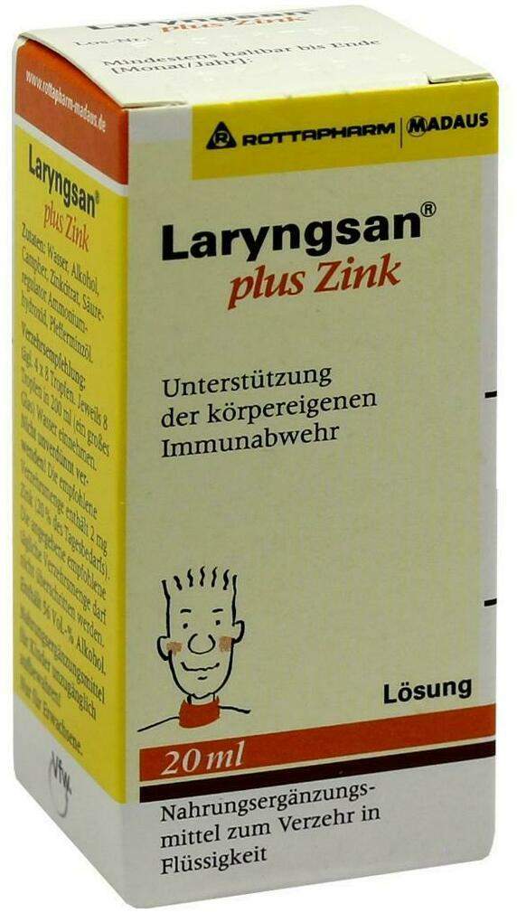 Laryngsan Plus Zink 20 ml Lösung