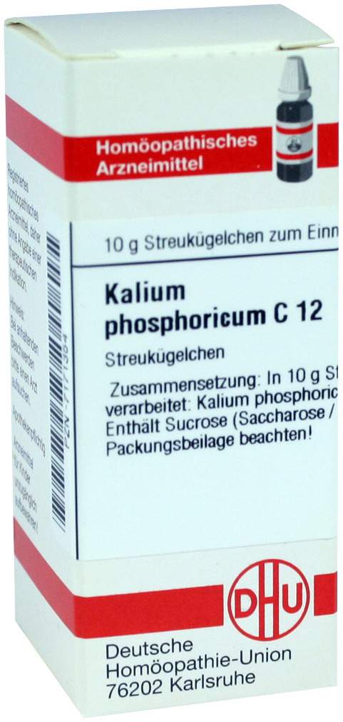 Dhu Kalium Phosphoricum C12 Globuli