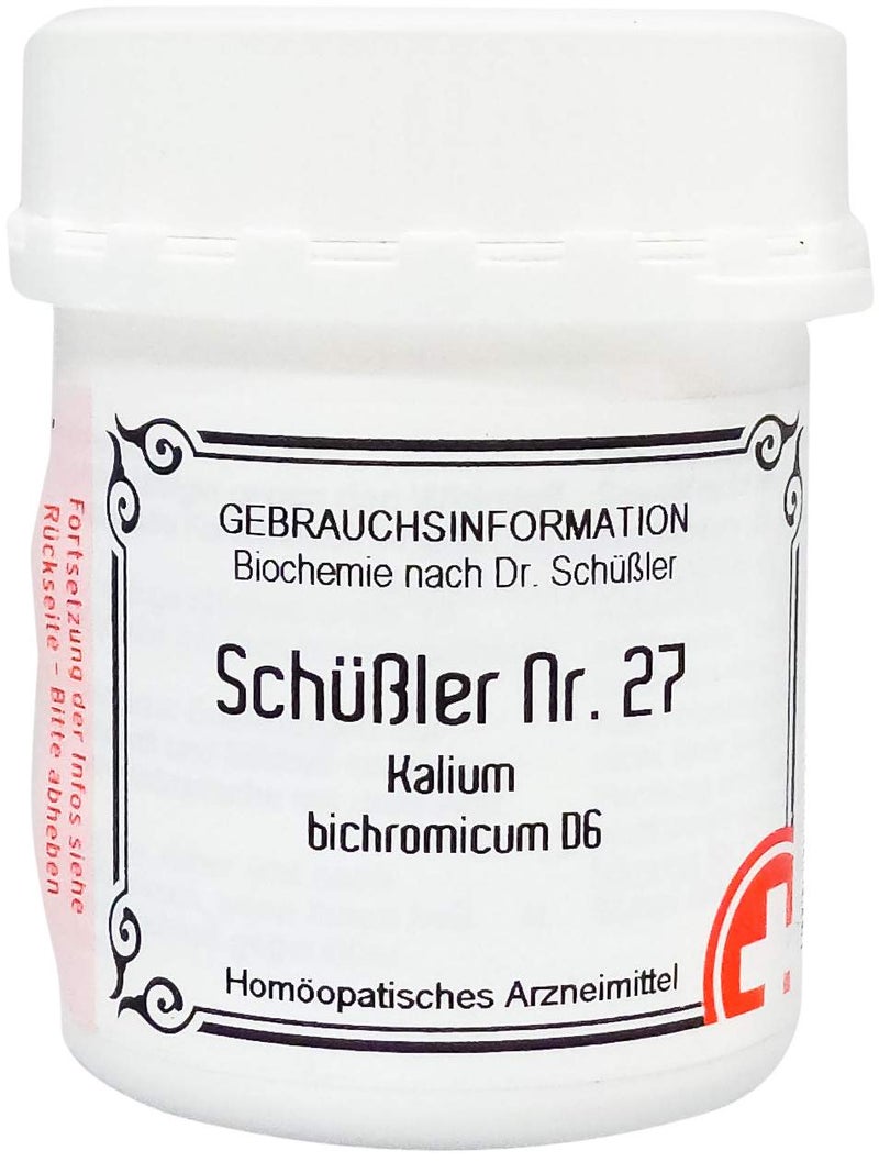 Schüssler Nr.27 Kalium Bichromicum D 6 400 Tabletten