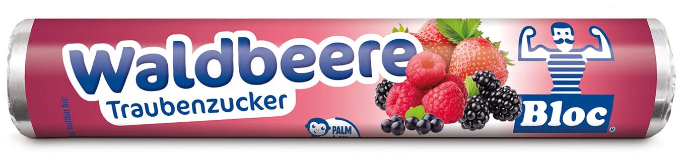 Bloc Traubenzucker Waldbeere Rolle