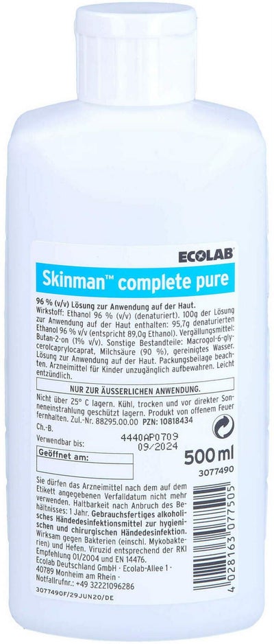Skinman Complete Pure Händedesinfektion Lösu