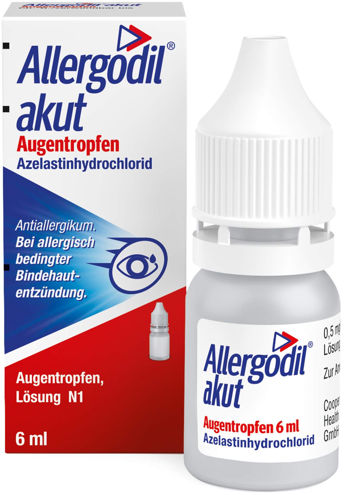 Allergodil Akut Augentropfen 6 ml Augentropfen