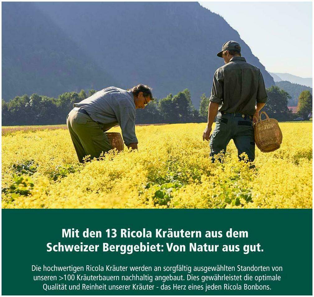 Ricola Mit Zucker Kräuter Bonbons 75 G