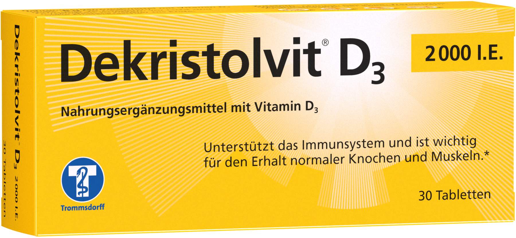 Dekristolvit D3 2.000 I.E. 30 Tabletten