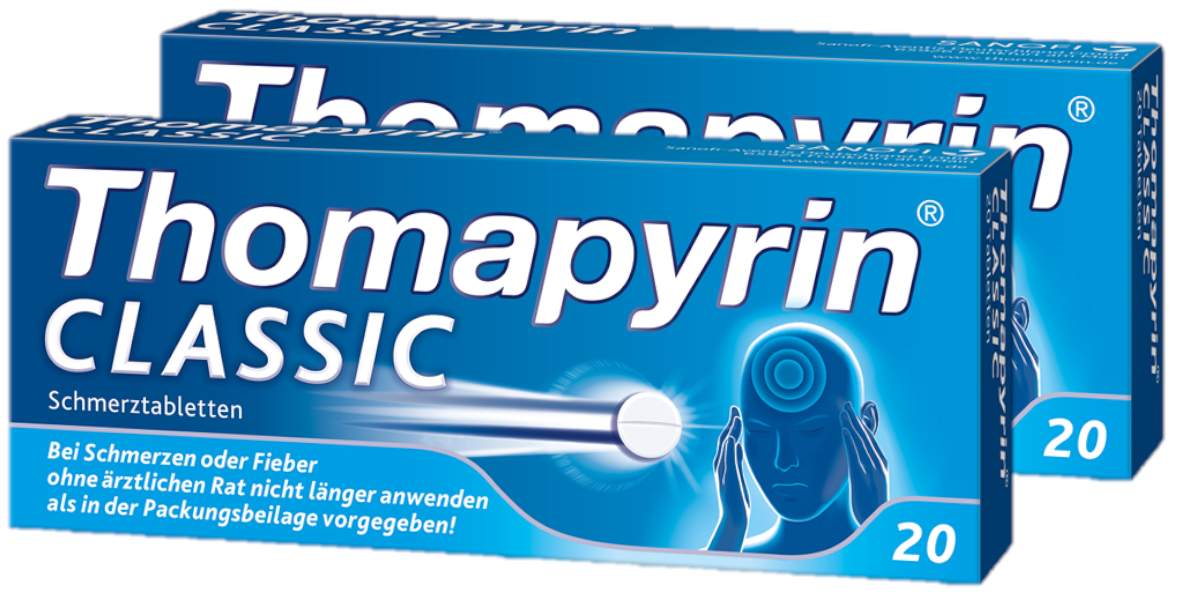 Thomapyrin Classic 2 x 20 Tabletten