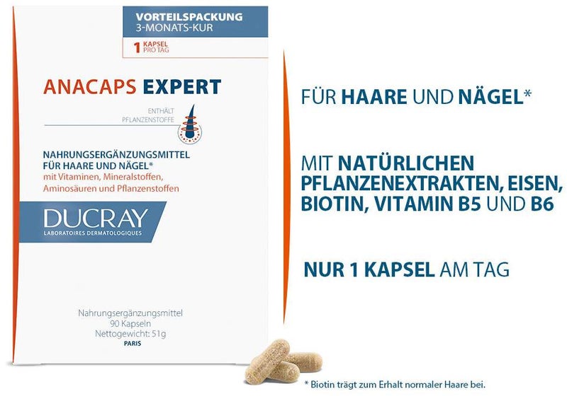 Ducray Anacaps Expert 90 Kapseln