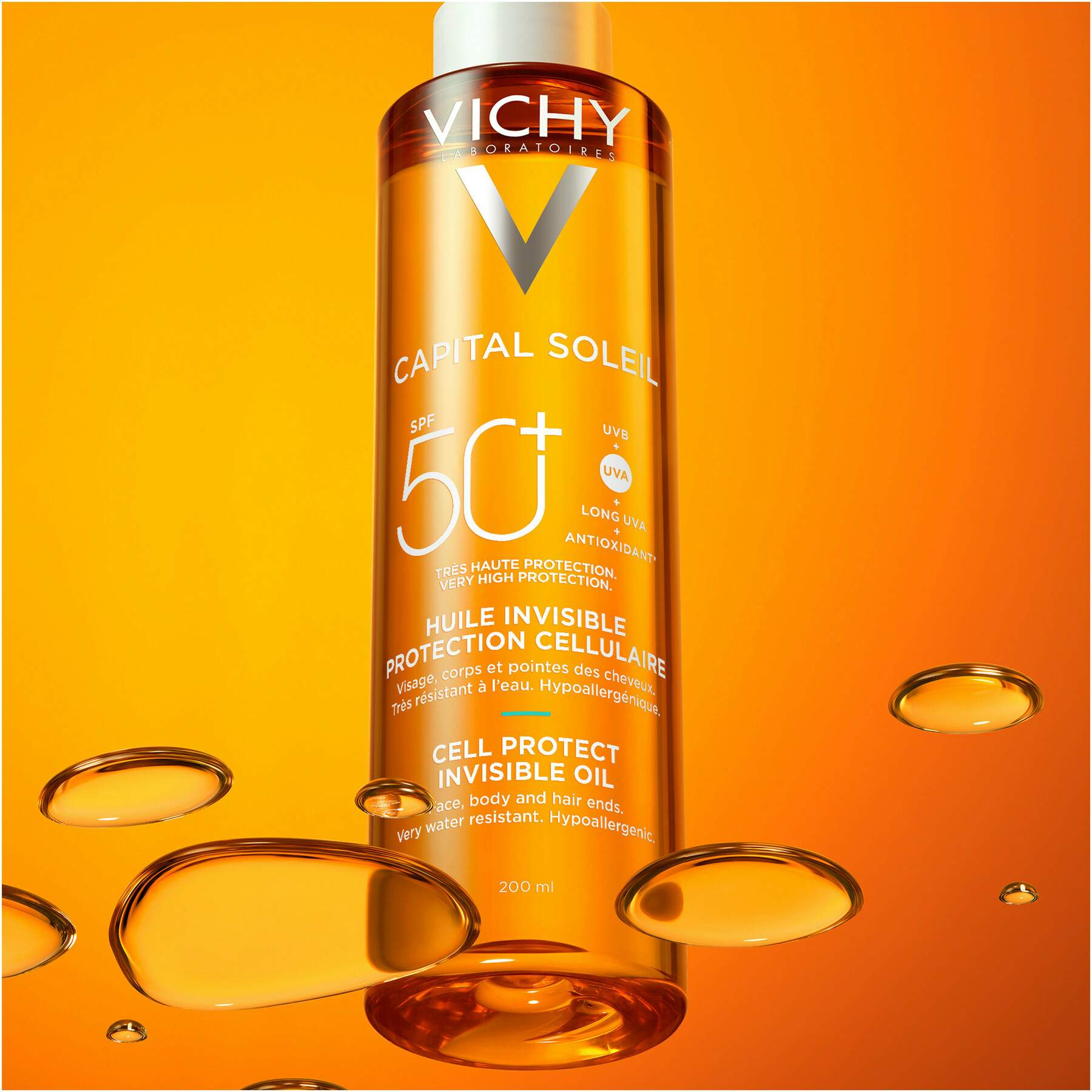 Vichy Capital Soleil Cell Protect Oil LSF 50 200 ml