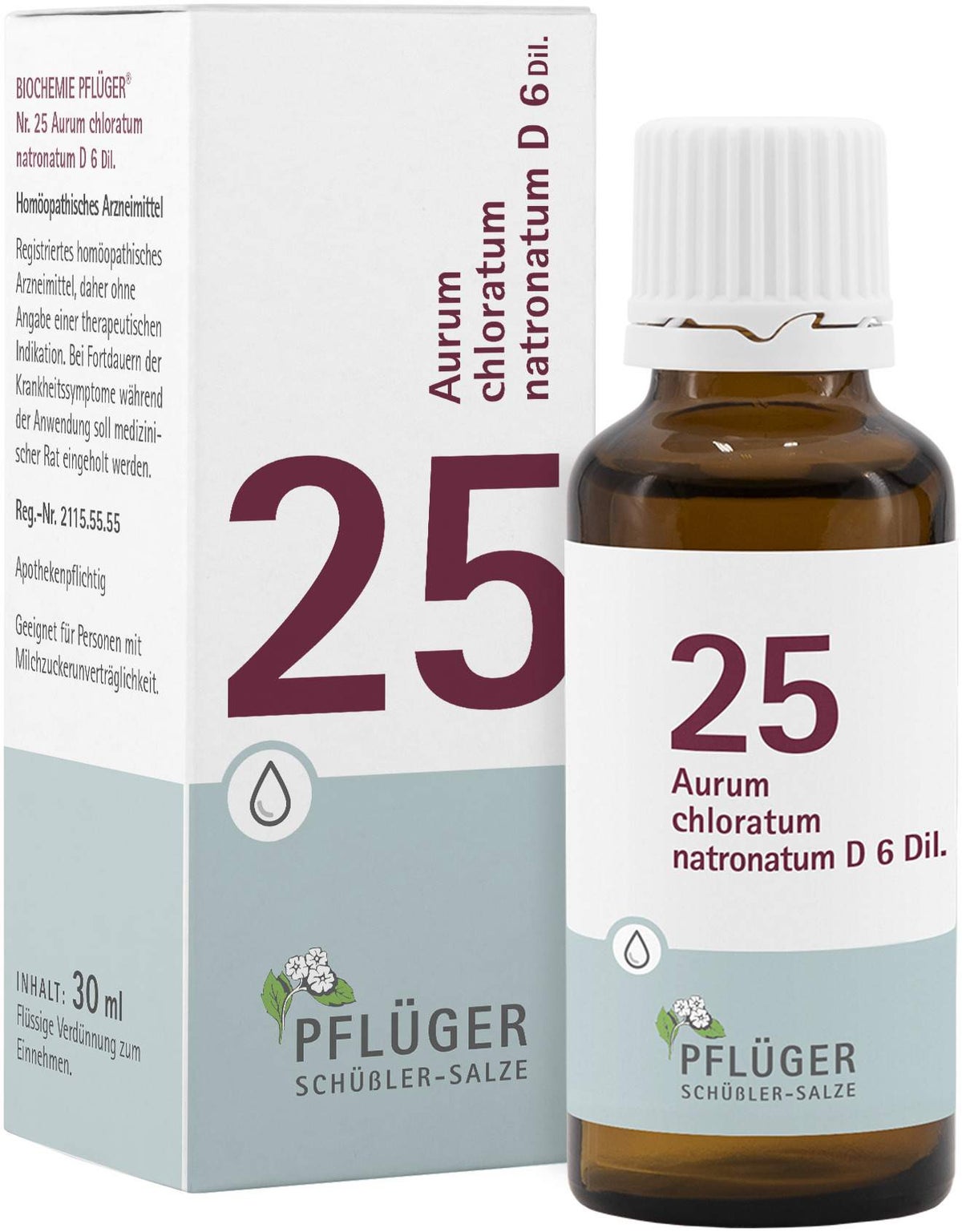 Biochemie Pflüger 25 Aurum Chloratum Natronatum D6 30 ml Tropfen