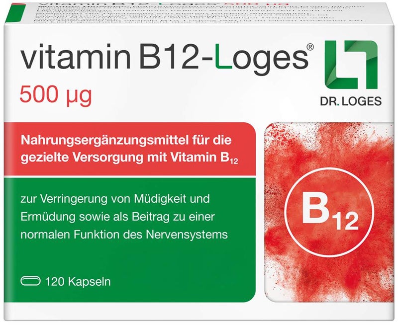 Vitamin B12-Loges  500 µg 120 Kapseln