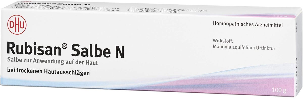 Dhu Rubisan Salbe N 100 G Salbe