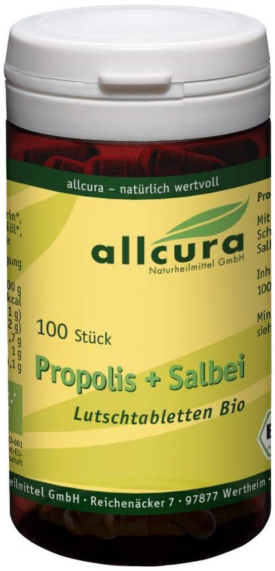 Propolis Salbei 100 Lutschtabletten Bio