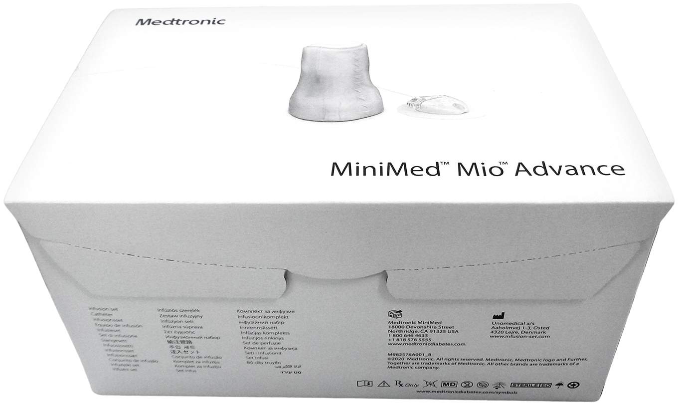 Minimed Mio Advance 6 mm 60 cm Inf.-Set Mmt-242a 10 Stück