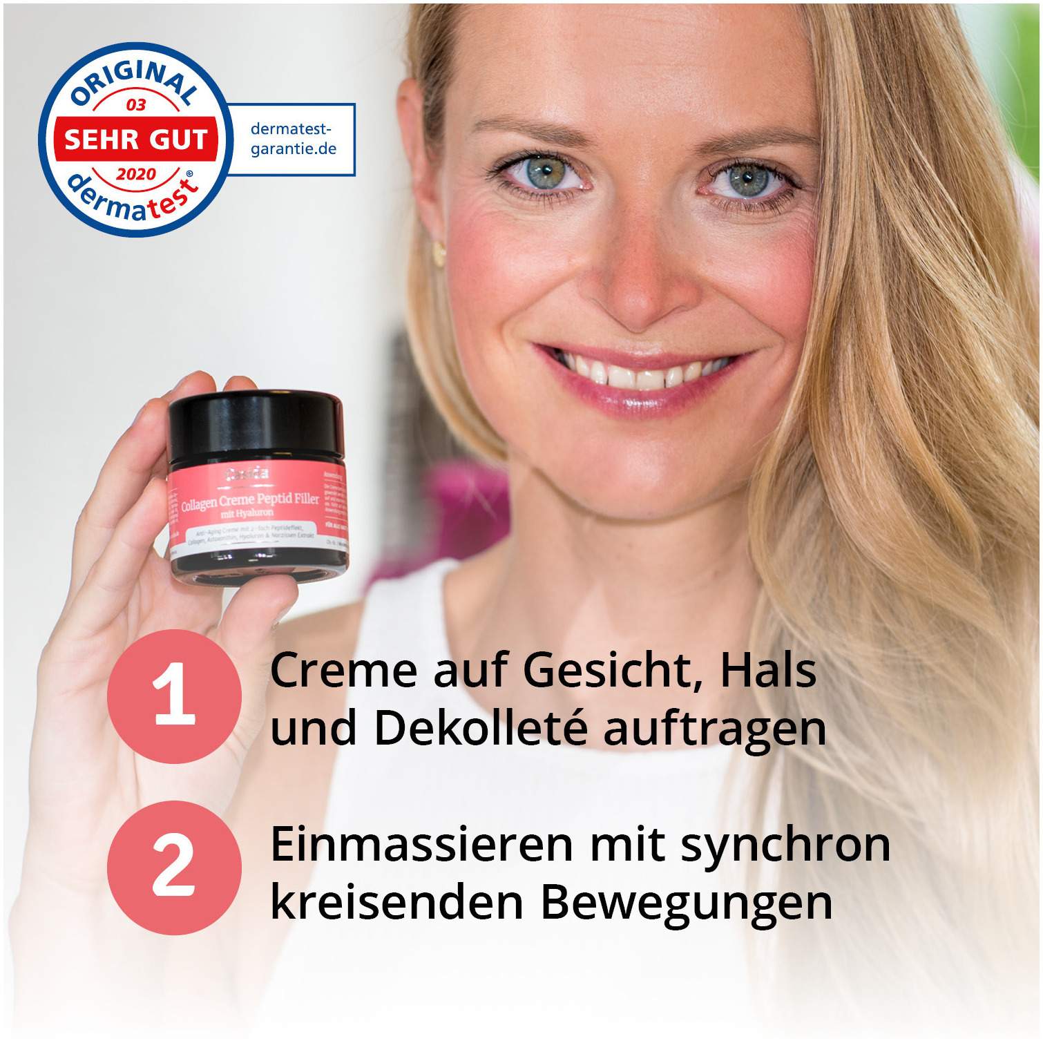 Collagen Creme Peptid Filler Mit Hyaluron 50 ml