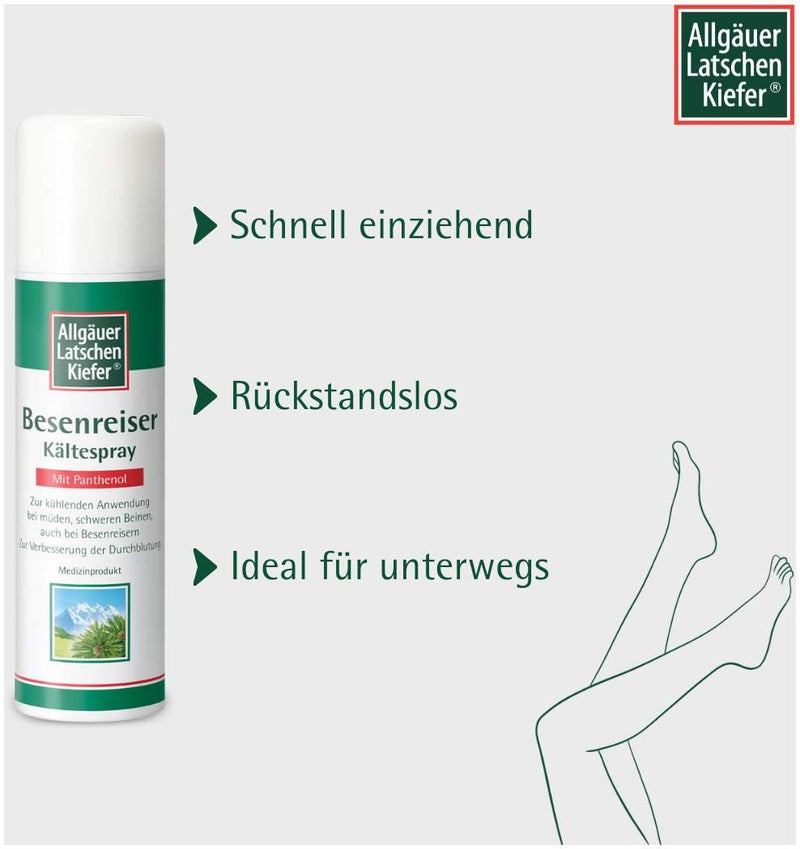 Allgäuer Latschenkiefer Besenreiser Kältespray 150 ml