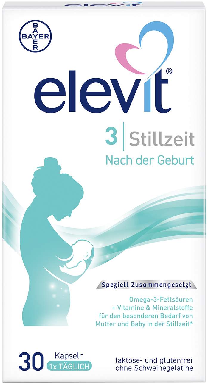 Elevit 3 Stillzeit 30 Weichkapseln