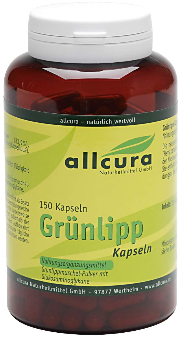 Grünlipp Muschel Kapseln