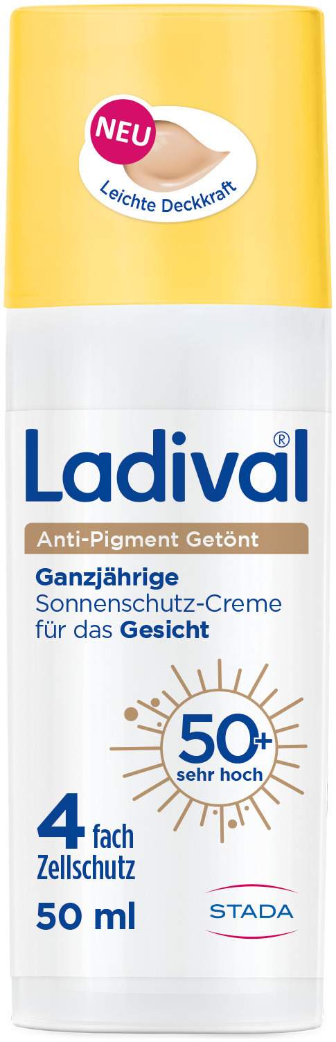 Ladival Anti-Pigment Sonnenschutz- Creme getönt LSF 50+ 50 ml
