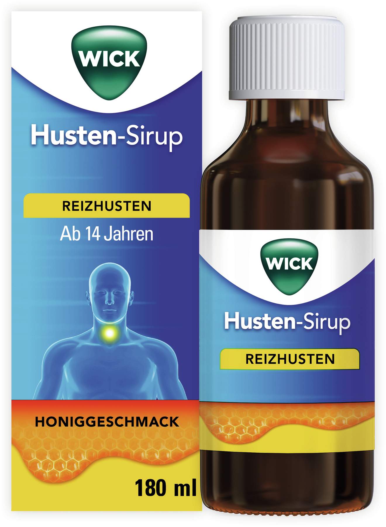 WICK Husten-Sirup gegen Reizhusten 180 ml