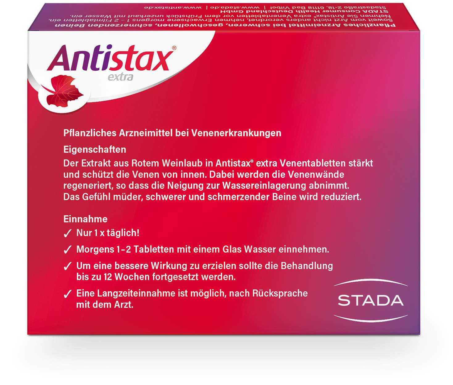 Antistax extra 30 Filmtabletten