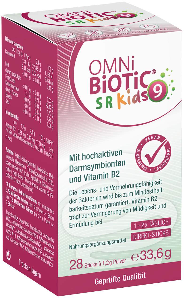 Omni-Biotic Sr-9 Kids 28 Pulversticks