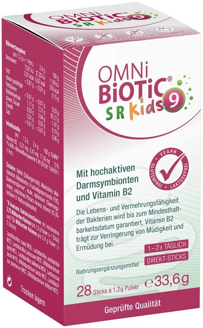 Omni-Biotic Sr-9 Kids 28 Pulversticks