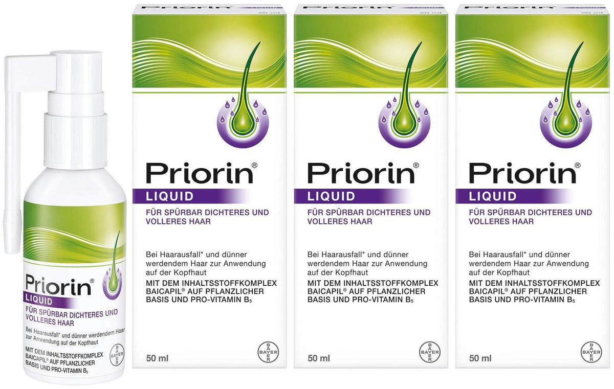 Priorin Liquid Pumplösung 3 x 50 ml