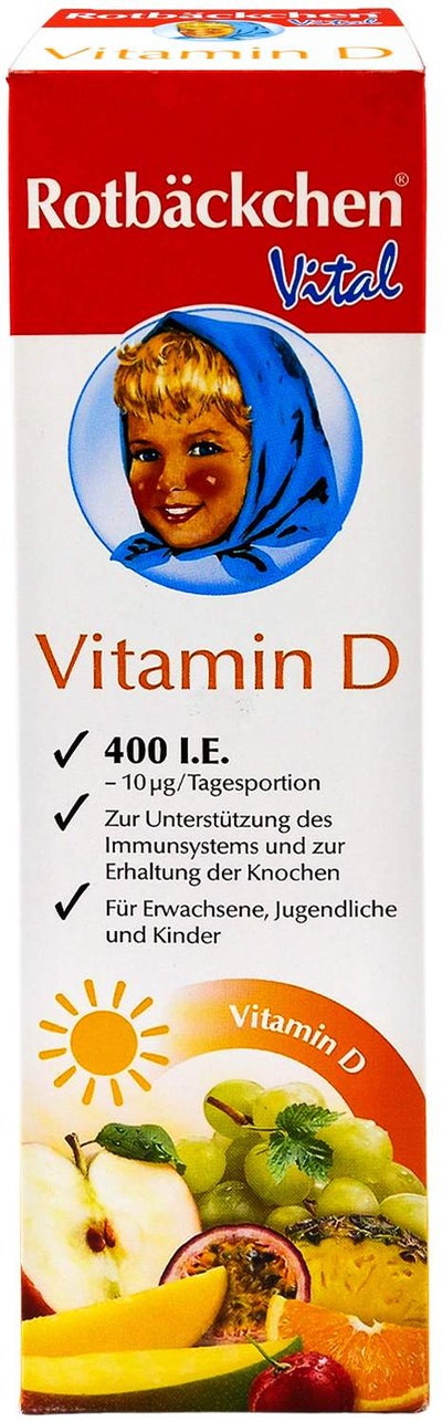 Rabenhorst Rotbäckchen Vital Vitamin D 400 I.E.