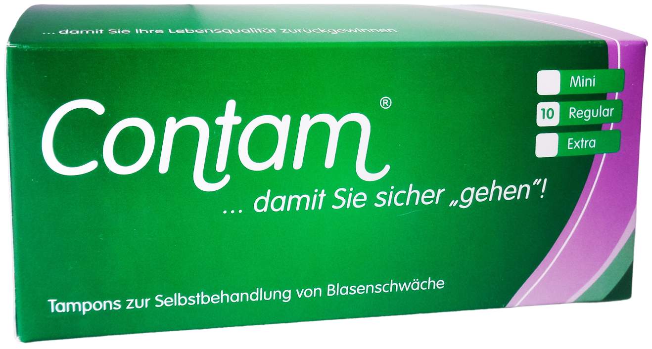 Contam Vaginaltampon Regular 10 Tampons