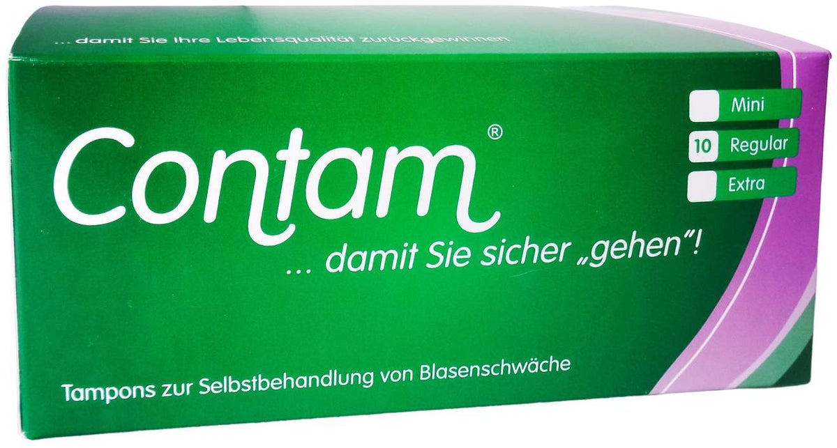 Contam Vaginaltampon Regular 10 Tampons