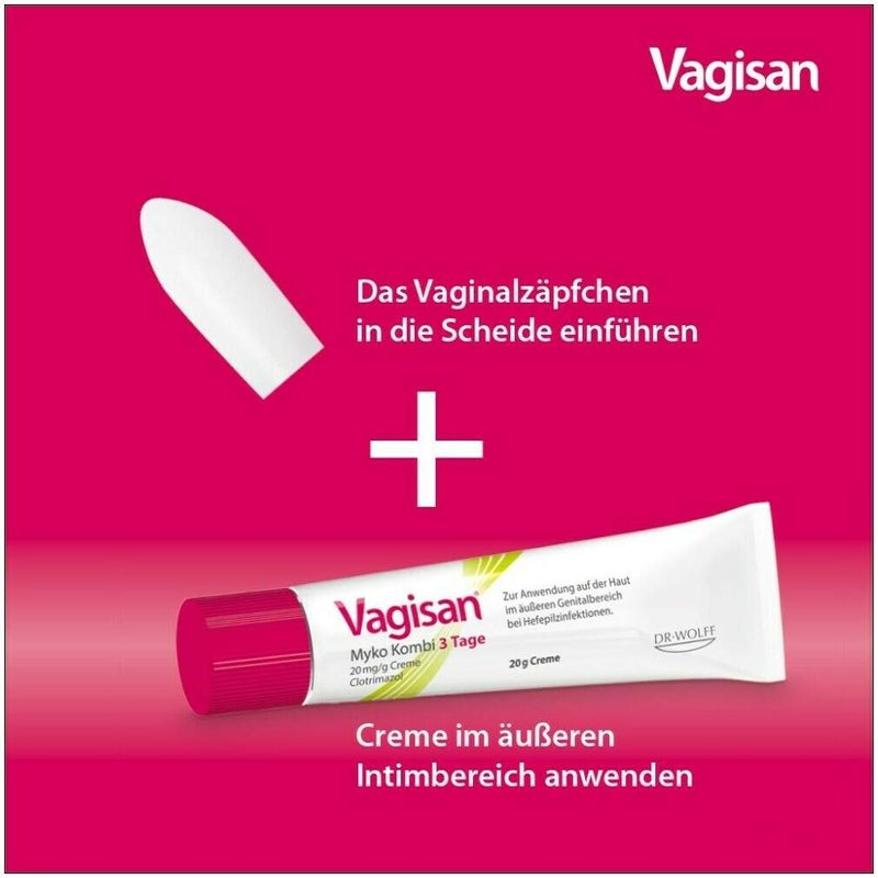 Vagisan Myko Kombi 3 Tage Kombipackung