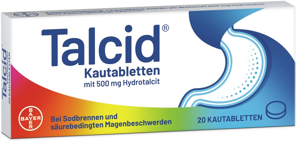Talcid 20 Kautabletten