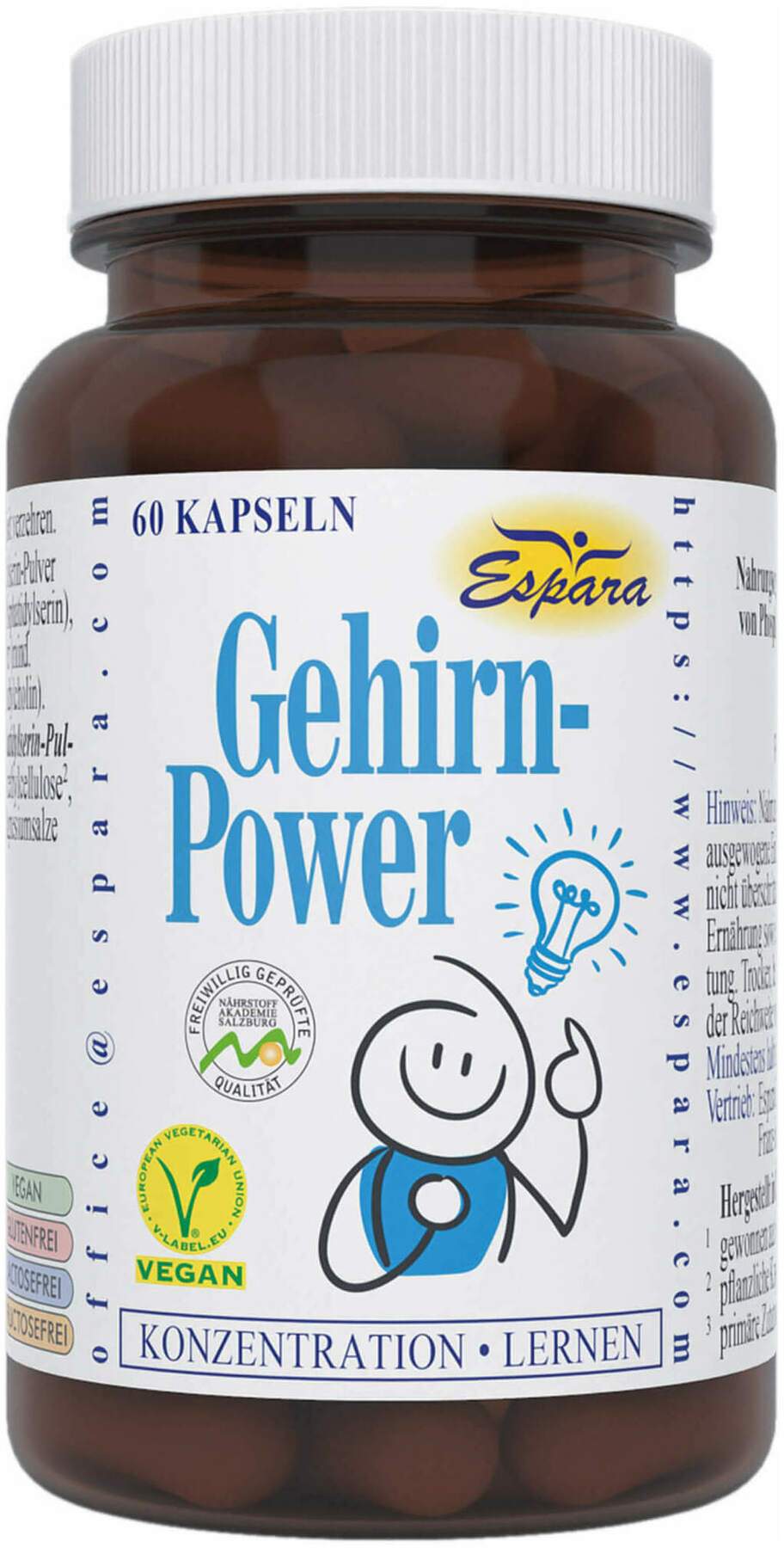 Gehirn Power 60 Kapseln