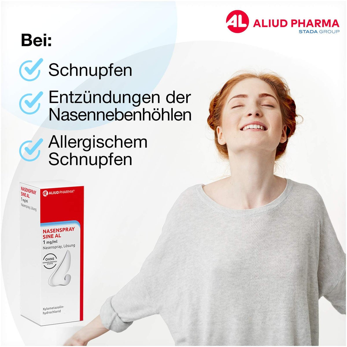 Nasenspray Sine AL 1 mg je ml Nasenspray 10 ml